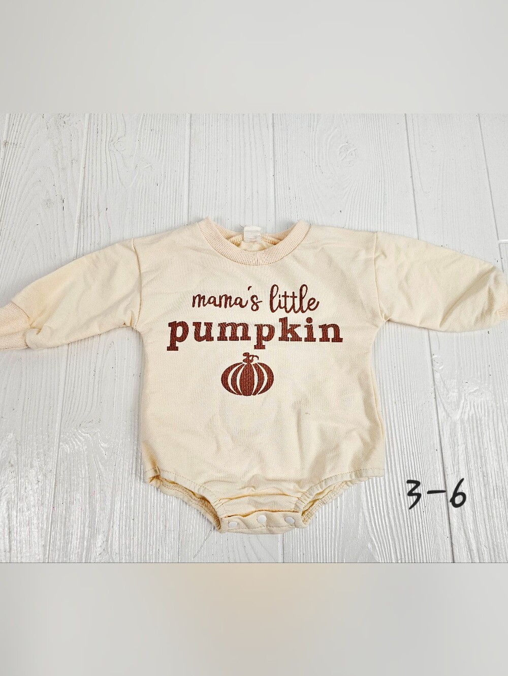 Mama's Little Pumpkin Romper